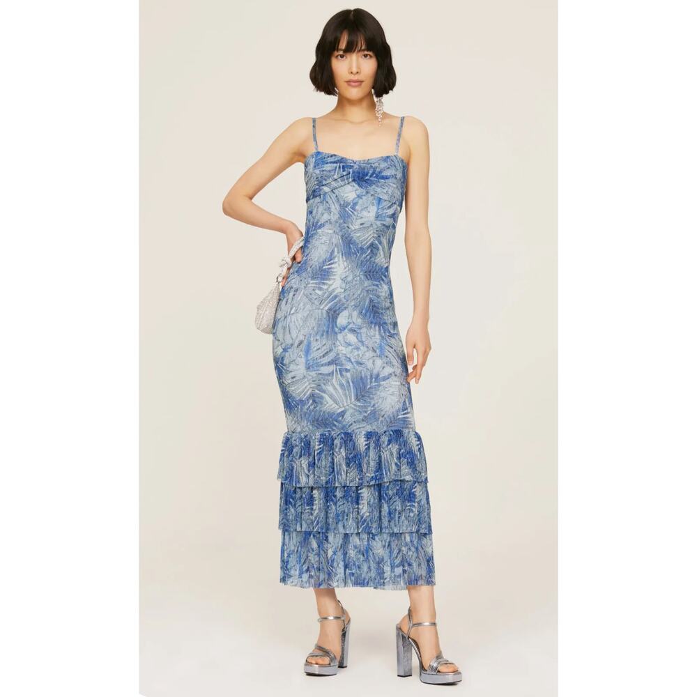 Mia Vesper Frond Mermaid Dress Size L